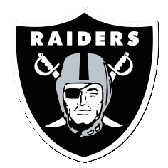 250px Oakland Raiders Free DXF File