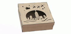Amazing Wood Box Laser Cut File For Gift Free Vector File