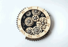 An Unusual Version Of The Watch For Laser Cut Free Vector File