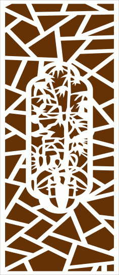 Ancient Pattern Behind The Garden For Laser Cutting Free DXF File