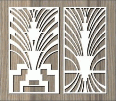 Arc Shaped Curves For Laser Cut Cnc Free Vector File