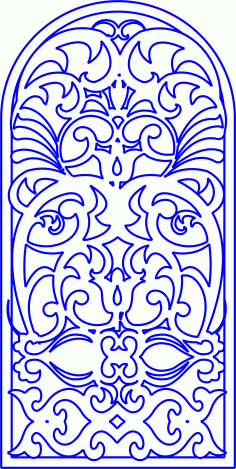 Arch Divider Pattern For Laser Cut Free Vector File