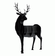 Barbecue Bbq Deer Free DXF File