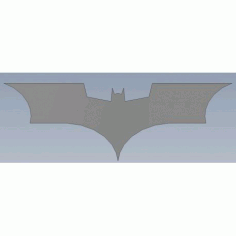 Batarang (the Dark Knight) Free DXF File