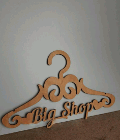 Big Shop Hanger Layout Free Vector File