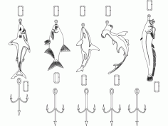 Blesnisuv Fish Free DXF File