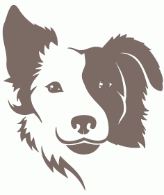 Border Collie Dog Free Vector File
