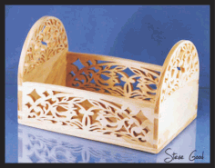 Carved Box For Laser Cut Free Vector File