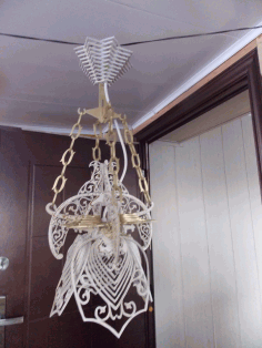 Ceiling Light Lamp 4mm For Laser Cut Free Vector File