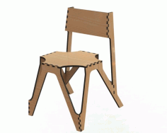 Chair Cadeira For Laser Cut Free DXF File