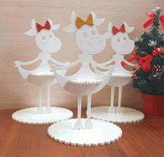 Christmas Napkin Holder Christmas Table Decorations Laser Cut Free Vector File