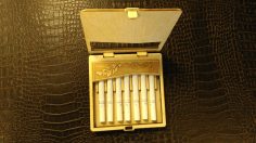 Cigarette Case Template For Laser Cut Free Vector File