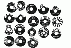 Clocks Collection Free Vector File