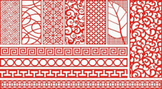 Cnc Cutting Designs Patterns Free Vector File