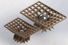 Coffee Table For Cnc Laser Cut Free DXF File