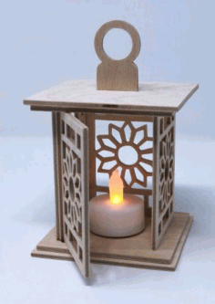 Decor For Lamp Candlestick For Laser Cutting Free Vector File