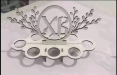 Decorative Easter Egg Stand For Laser Cutting Free Vector File