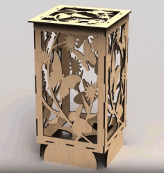 Decorative Lamp For Laser Cutting Free Vector File