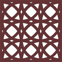 Decorative Privacy Partition Indoor Panel Room Divider Grill Seamless Design Pattern For Laser Cut Free Vector File, Free Vectors File