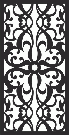 Decorative Screen Patterns For Laser Cutting 116 Free DXF File