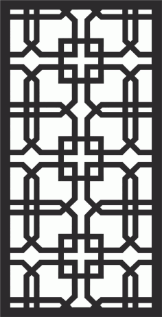 Decorative Screen Patterns For Laser Cutting 125 Free DXF File