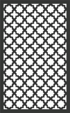 Decorative Screen Patterns For Laser Cutting 161 Free DXF File