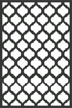 Decorative Screen Patterns For Laser Cutting 166 Free DXF File