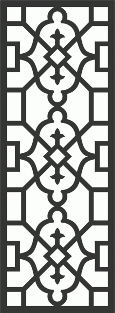 Decorative Screen Patterns For Laser Cutting 180 Free DXF File