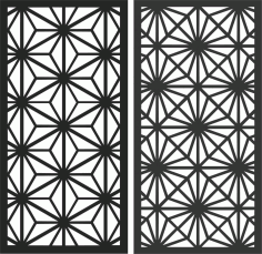Decorative Screen Patterns For Laser Cutting 181 Free DXF File