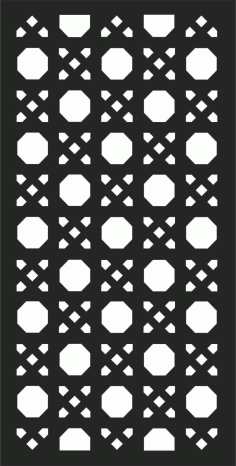 Decorative Screen Patterns For Laser Cutting 186 Free DXF File