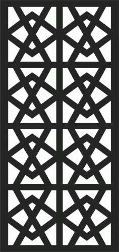 Decorative Screen Patterns For Laser Cutting 187 Free DXF File