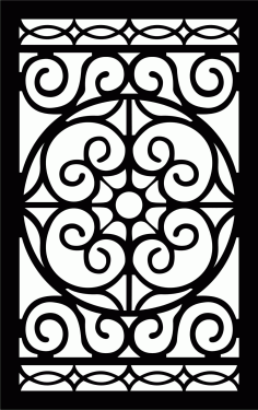 Decorative Screen Patterns For Laser Cutting 19 Free DXF File