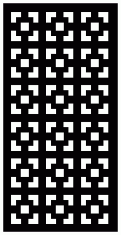 Decorative Screen Patterns For Laser Cutting 1900 Free DXF File