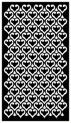 Decorative Screen Patterns For Laser Cutting 1911 Free DXF File