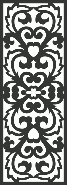 Decorative Screen Patterns For Laser Cutting 46 Free DXF File