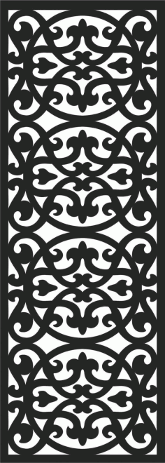 Decorative Screen Patterns For Laser Cutting 57 Free DXF File