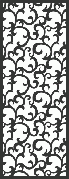 Decorative Screen Patterns For Laser Cutting 68 Free DXF File