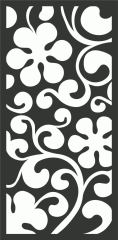 Decorative Screen Patterns For Laser Cutting 69 Free DXF File