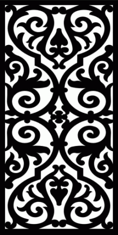 Decorative Screen Patterns For Laser Cutting 7 Free DXF File