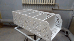 Decorative Shelf For Laser Cutting Free Vector File