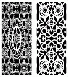 Design Pattern Panel Screen 6055 For Laser Cut Cnc Free Vector File
