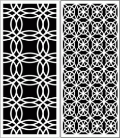 Design Pattern Panel Screen 6058 For Laser Cut Cnc Free Vector File