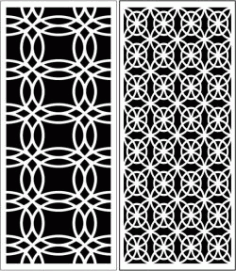 Design Pattern Panel Screen 6058 For Laser Cut Cnc Free DXF File