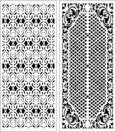 Design Pattern Panel Screen 6059 For Laser Cut Cnc Free Vector File