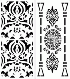 Design Pattern Panel Screen 6111 For Laser Cut Cnc Free Vector File