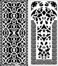 Design Pattern Panel Screen 6112 For Laser Cut Cnc Free Vector File
