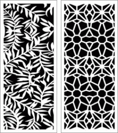 Design Pattern Panel Screen 6200 For Laser Cut Cnc Free Vector File