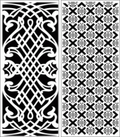 Design Pattern Panel Screen 6203 For Laser Cut Cnc Free Vector File