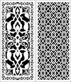 Design Pattern Panel Screen 6246 For Laser Cut Cnc Free Vector File