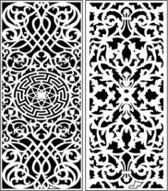 Design Pattern Panel Screen 6311 For Laser Cut Cnc Free Vector File